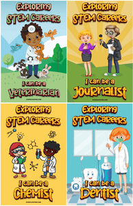 Elementary STEM Career Exploration Poster Package