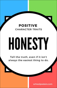 Elementary Character Honesty Poster