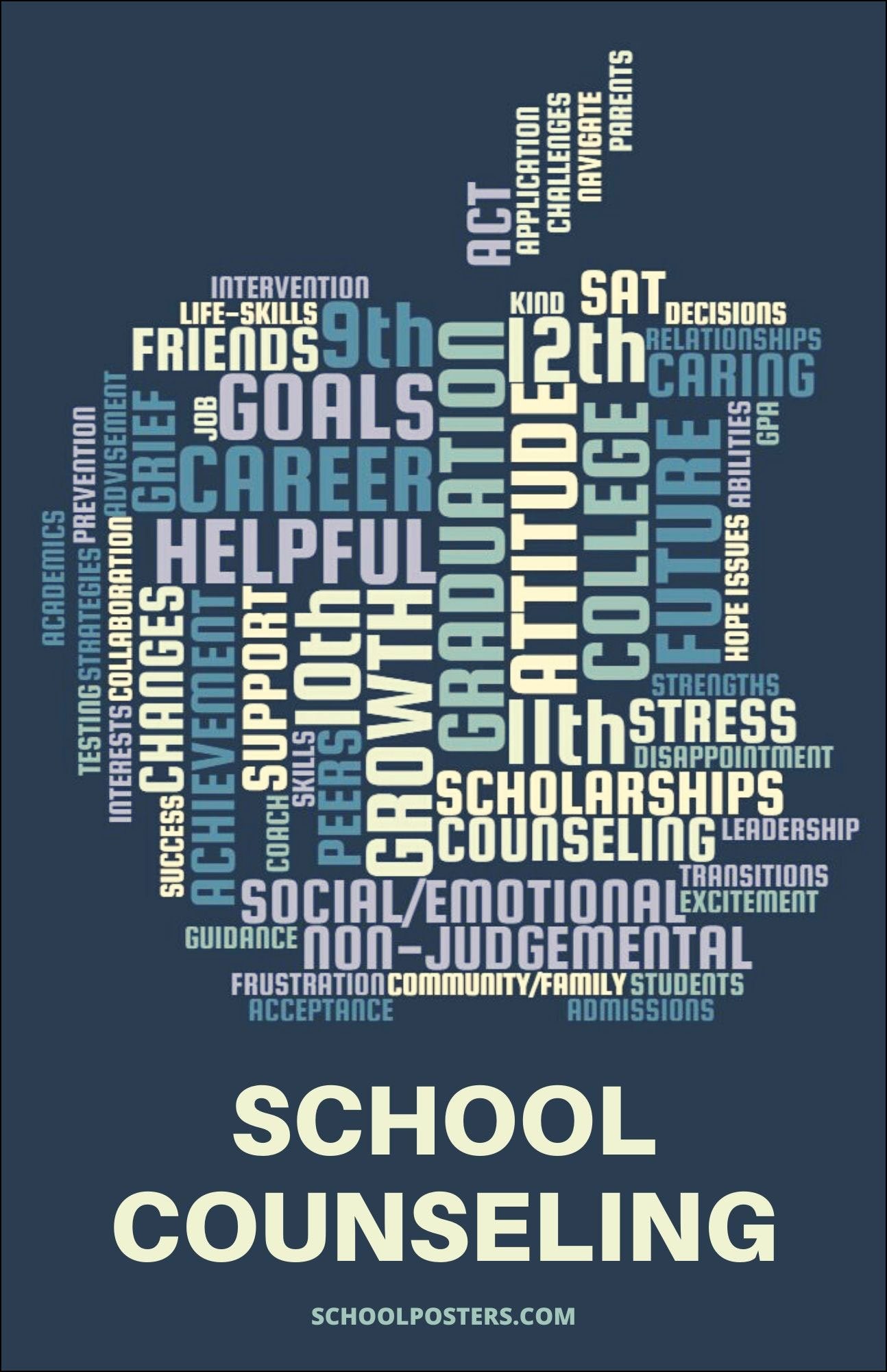 High School Counselor Poster