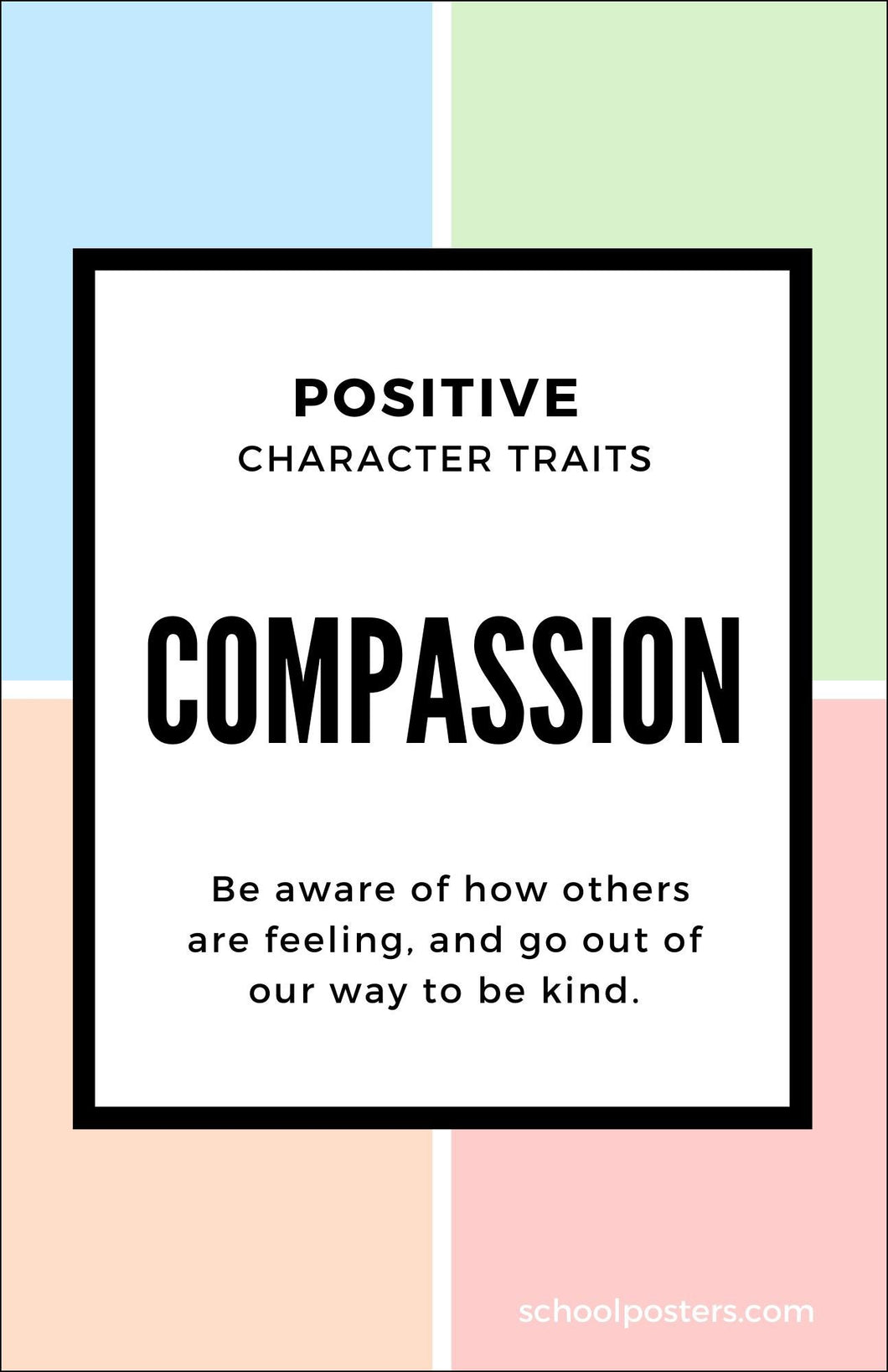 Character Compassion Poster