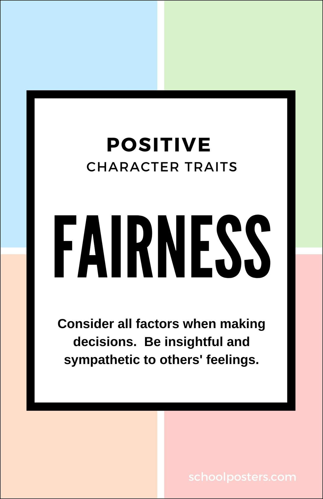 Character Fairness Poster
