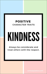 Character Kindness Poster