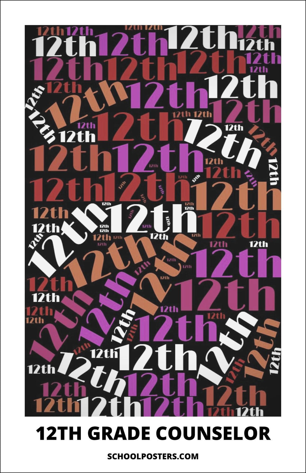 12th Grade Counselor Poster