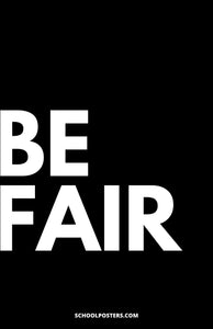 Be Fair Poster