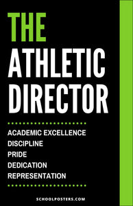 The Athletic Director Poster