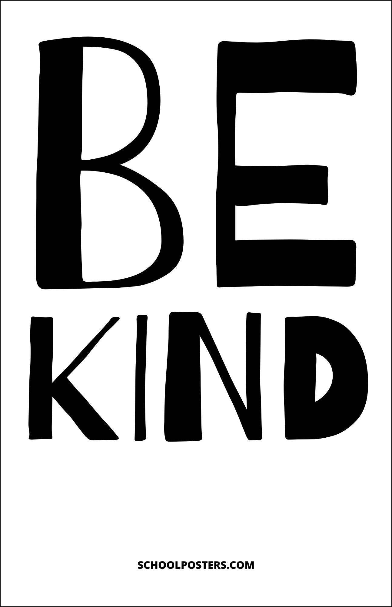 Be Kind Poster