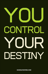 You Control Your Destiny Poster