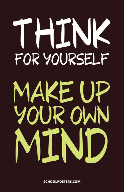 Think for Yourself Poster