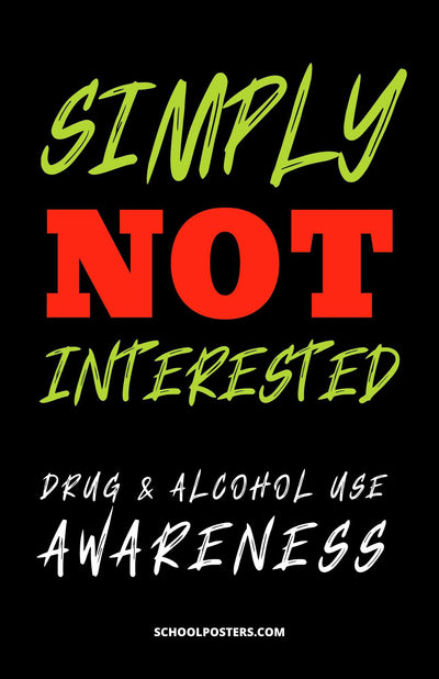 Drug and Alcohol Use Awareness Poster