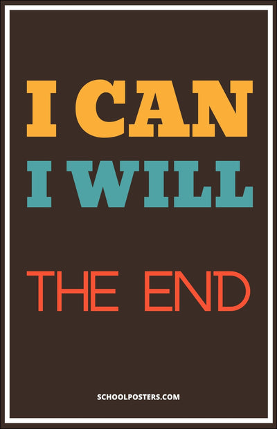 I Can, I Will Poster