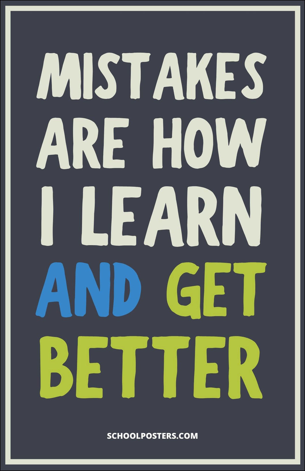 Learning From Mistakes Poster