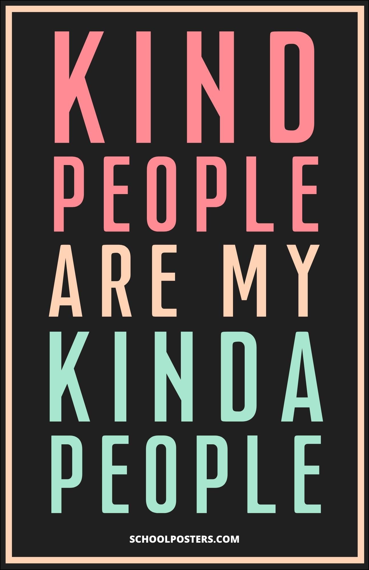 Kind People Poster