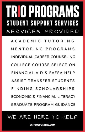 Student Support Services Poster