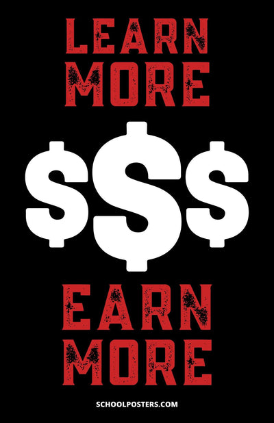 TRIO Learn More Earn More Poster
