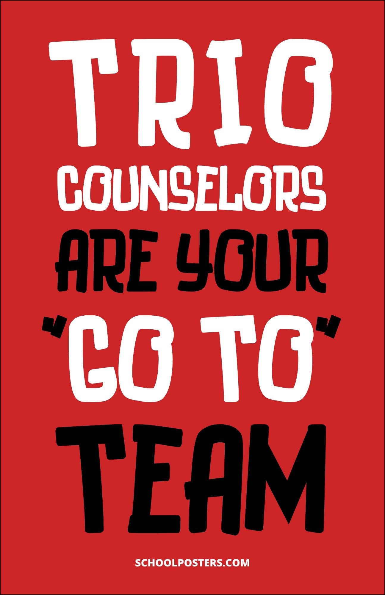TRIO Counselors Poster