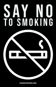Say No To Smoking Poster