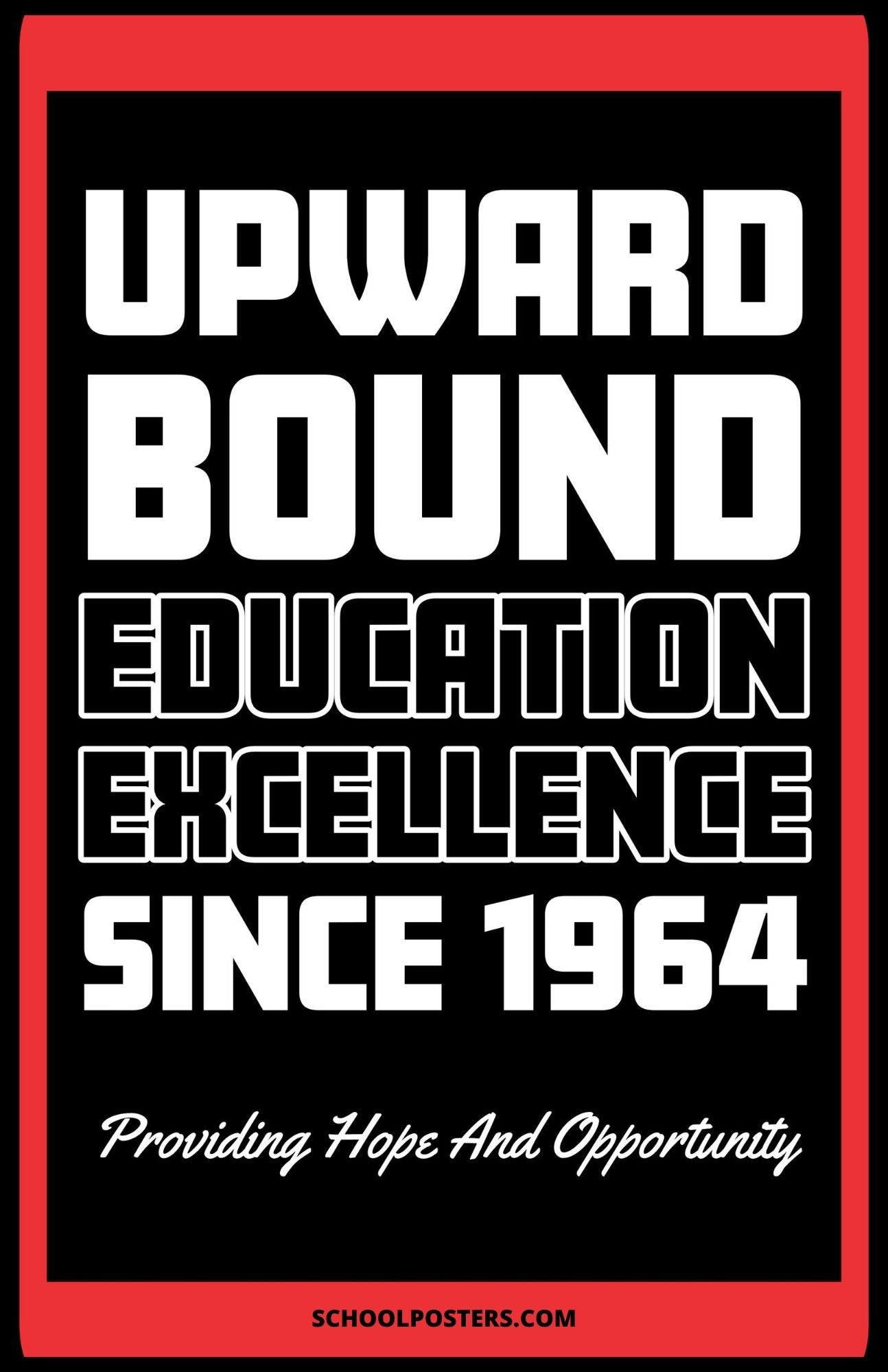 TRIO Upward Bound Education Excellence Poster