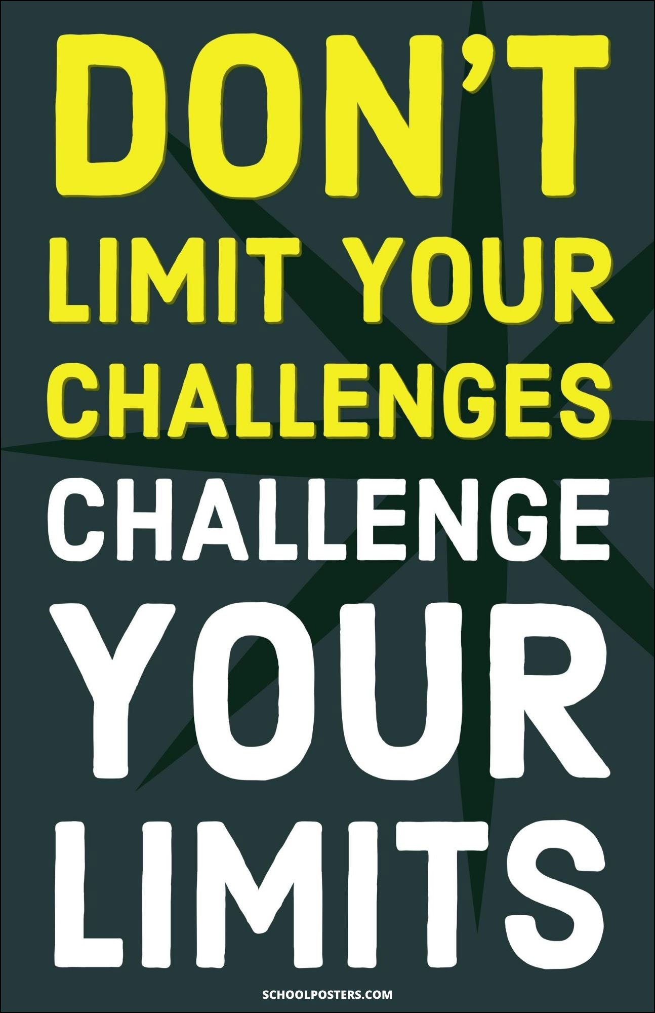 Challenge Your Limits Poster