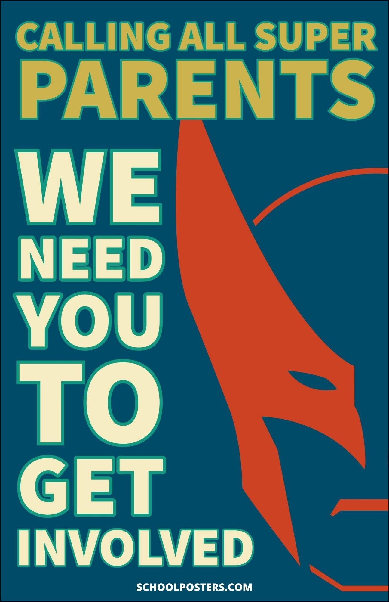 Calling All Super Parents Poster