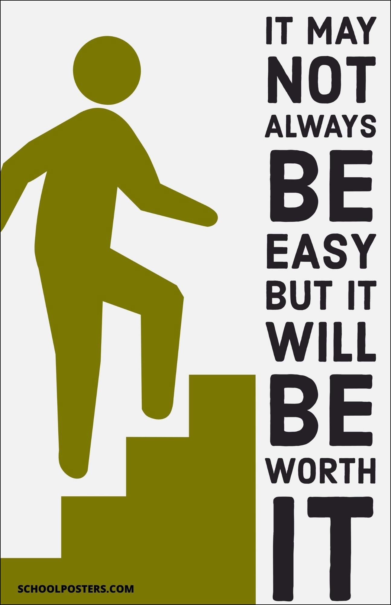 It May Not Always Be Easy Poster