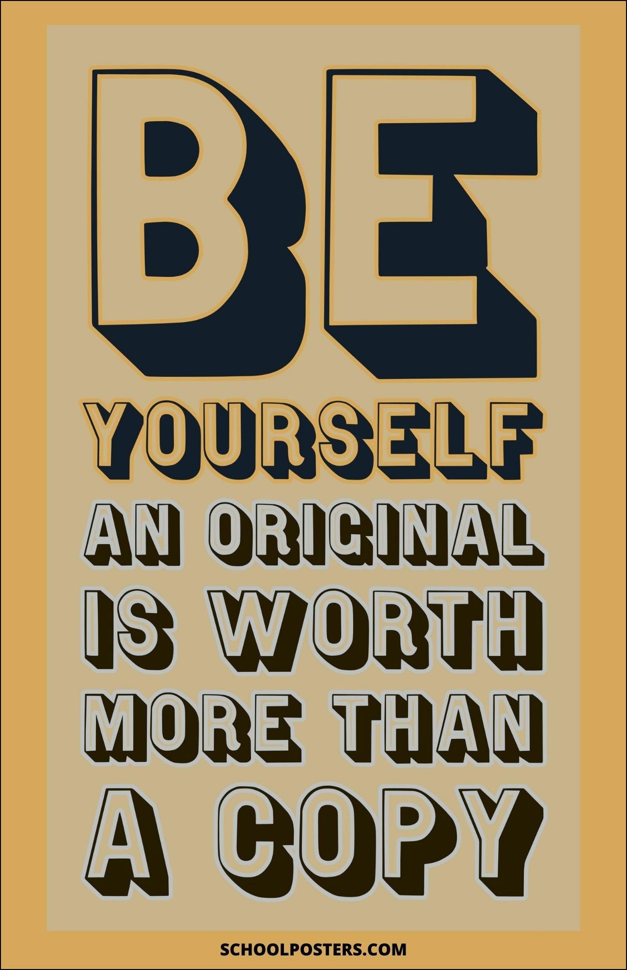 Be Yourself Poster