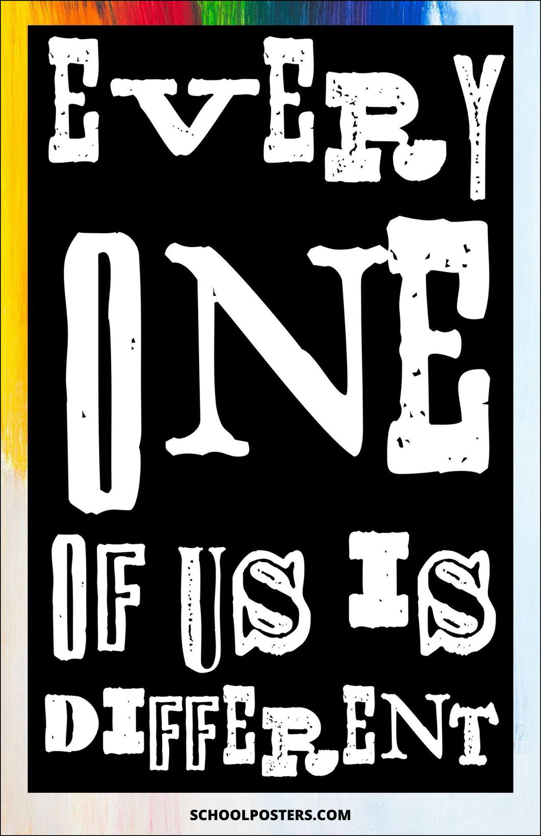 Every One Of Us Is Different Poster