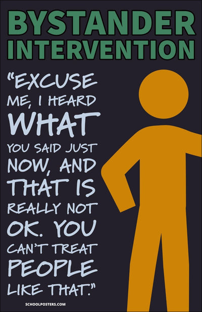 Bystander Intervention Poster