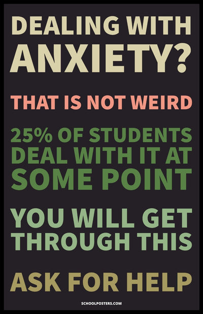 Dealing With Anxiety Poster