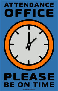 Attendance Office Poster