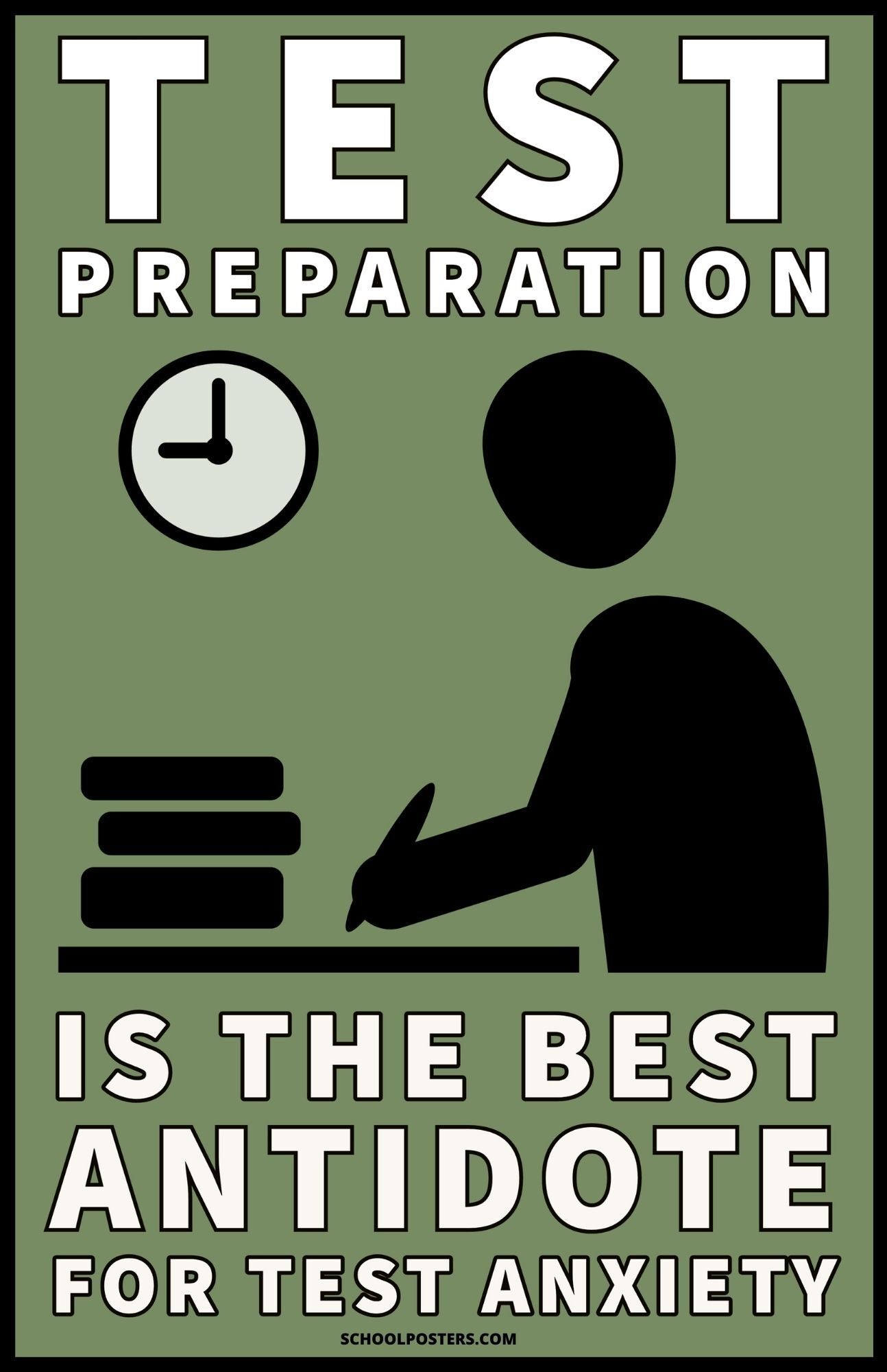 Test Anxiety Poster