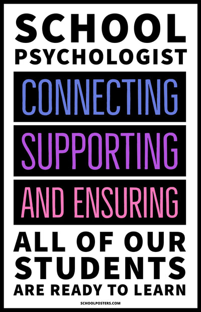 School Psychologist Poster