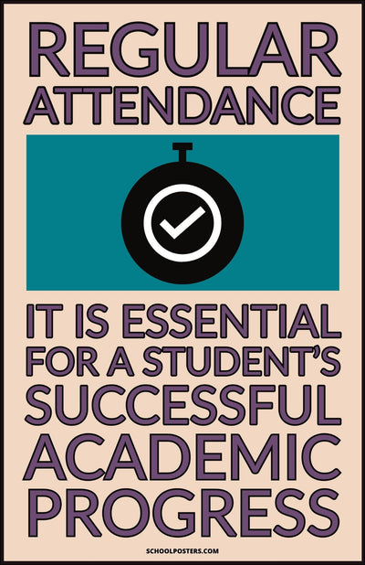 Regular Attendance Poster