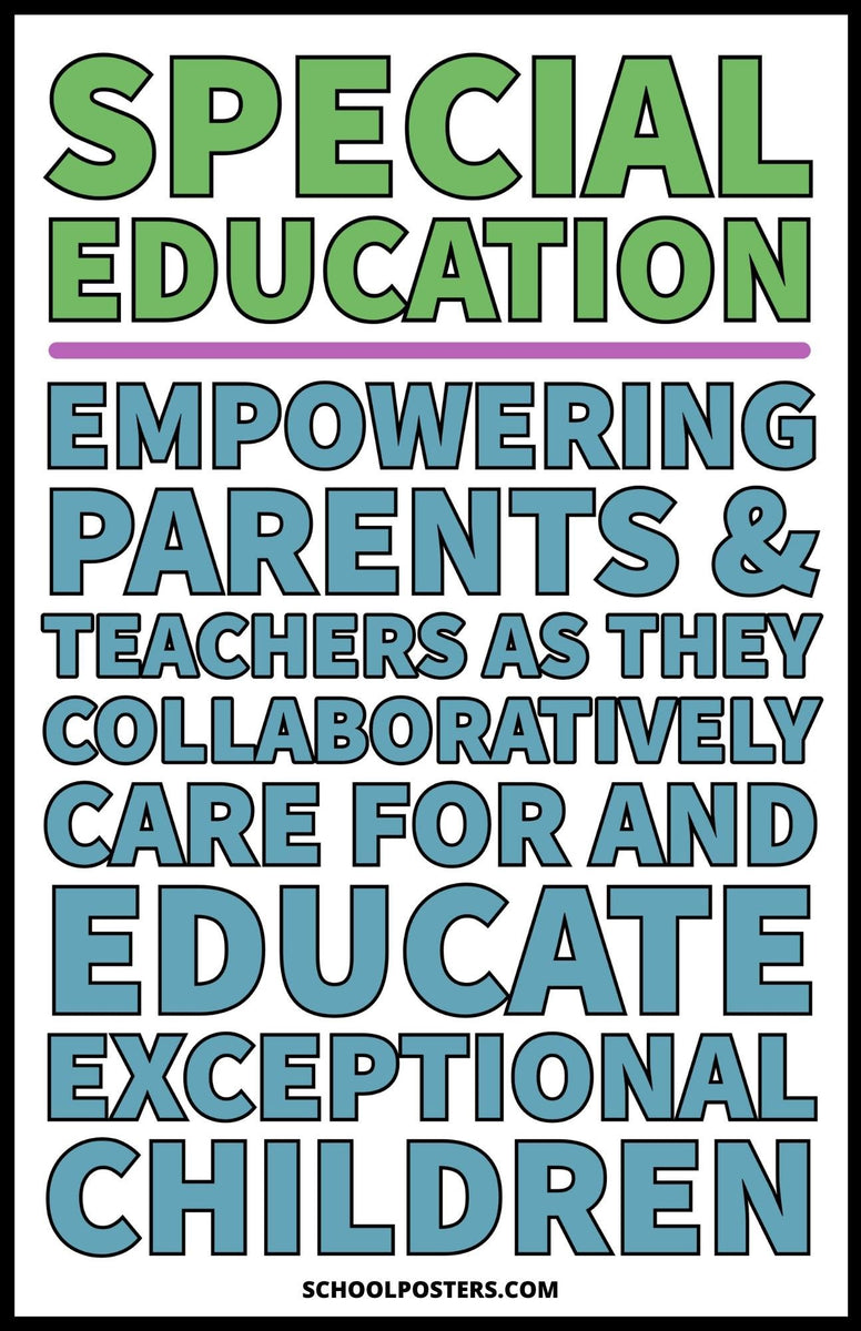 Special Education Poster LLC