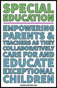 Special Education Poster