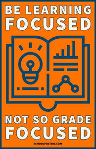 Be Learning Focused Poster
