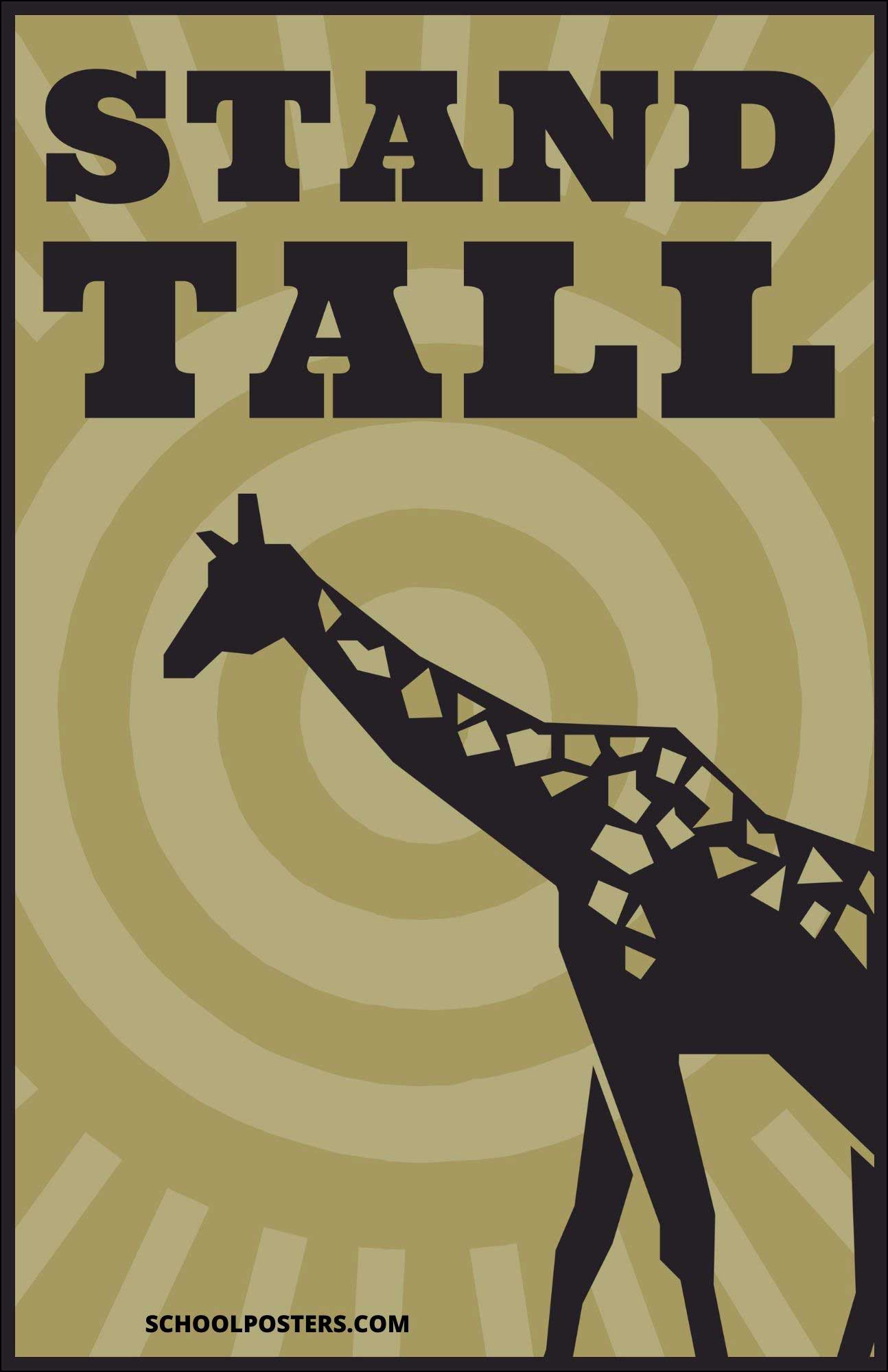 Stand Tall Poster