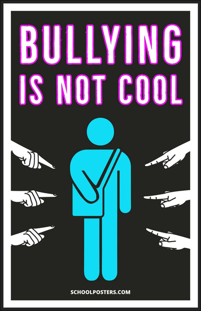 Bullying Is Not Cool Poster