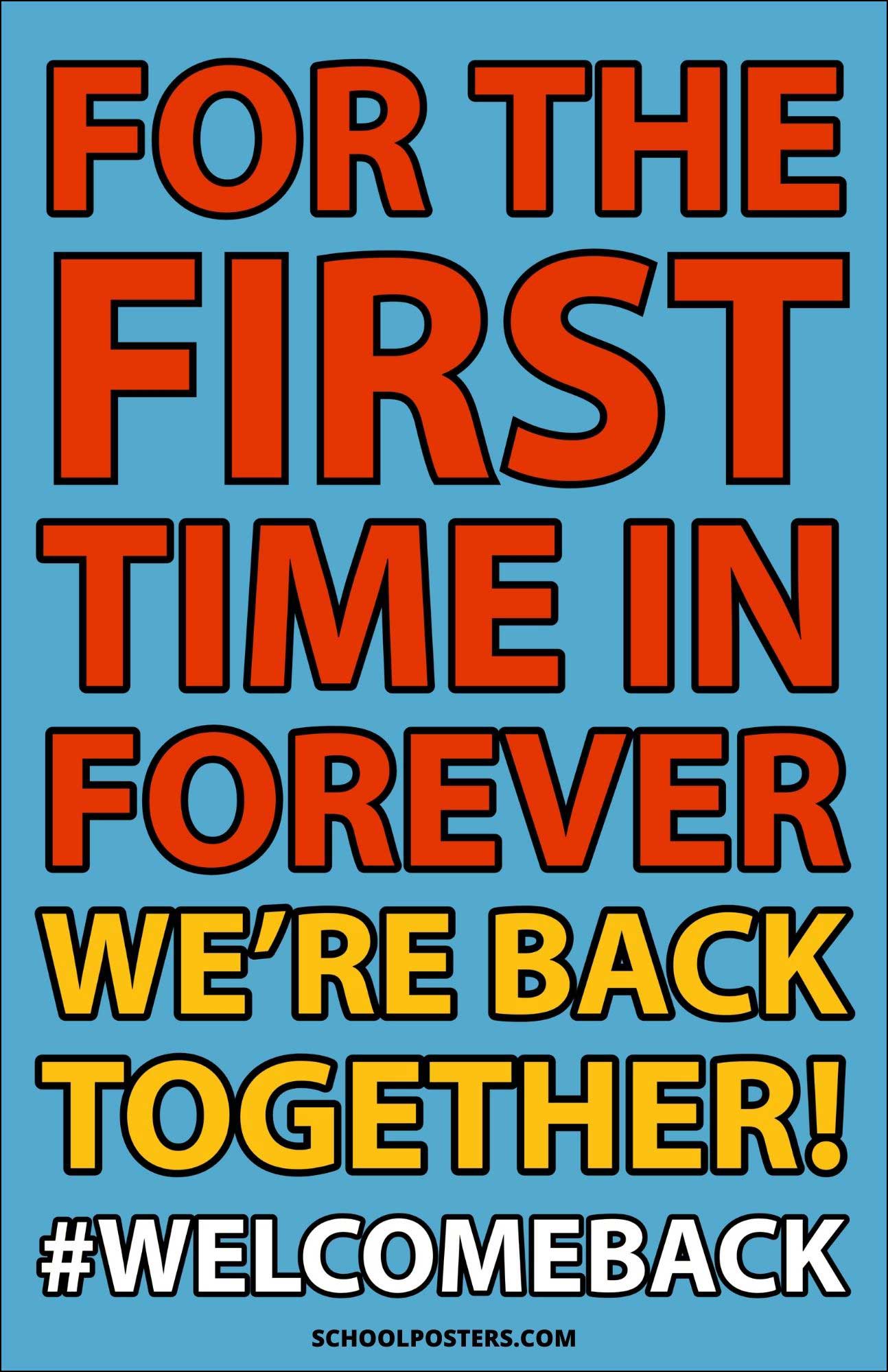 For The First Time In Forever We Are Back Together Poster