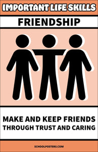 Life Skills Friendship Poster
