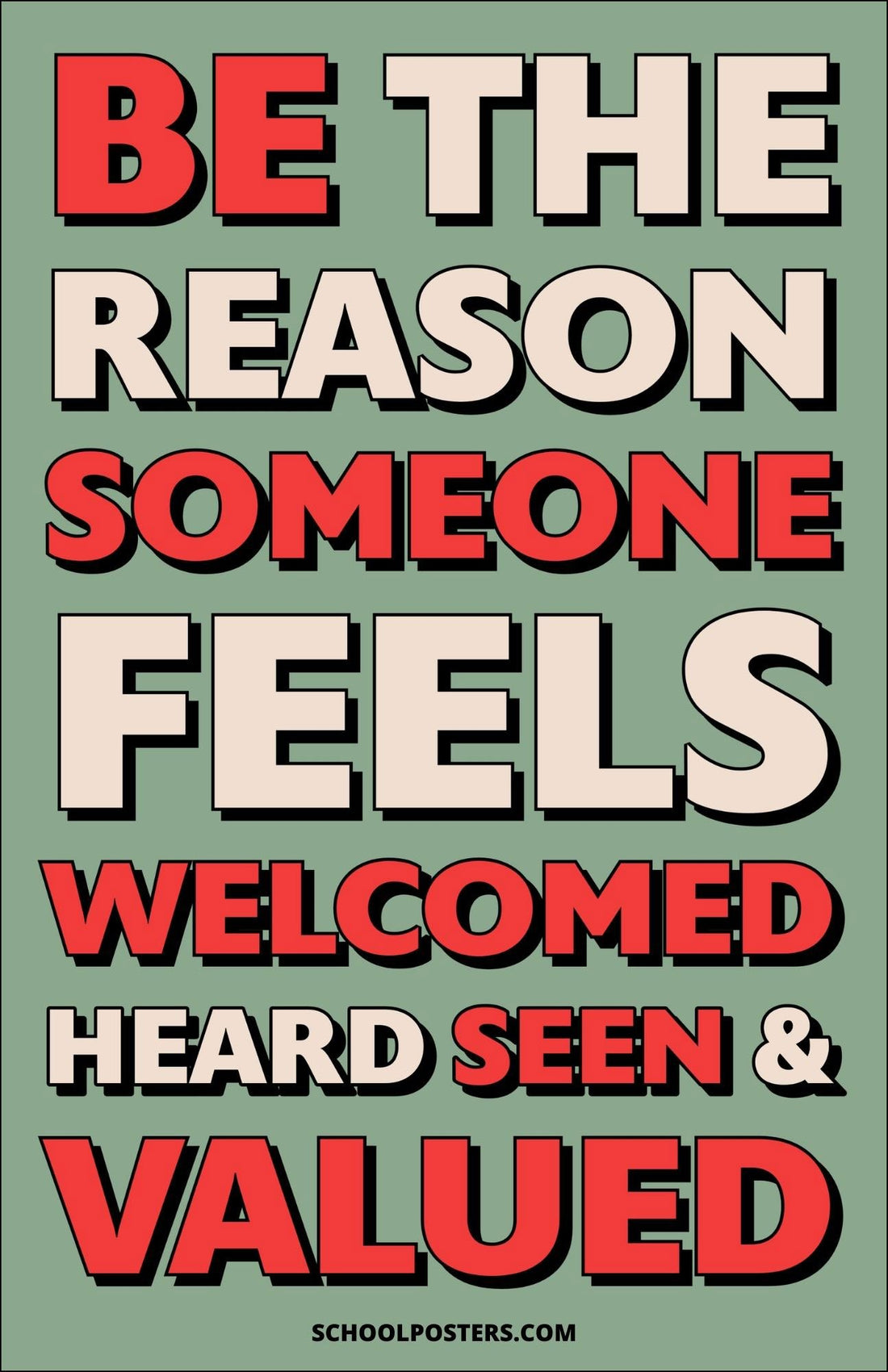 Be The Reason Poster – SchoolPosters.com LLC
