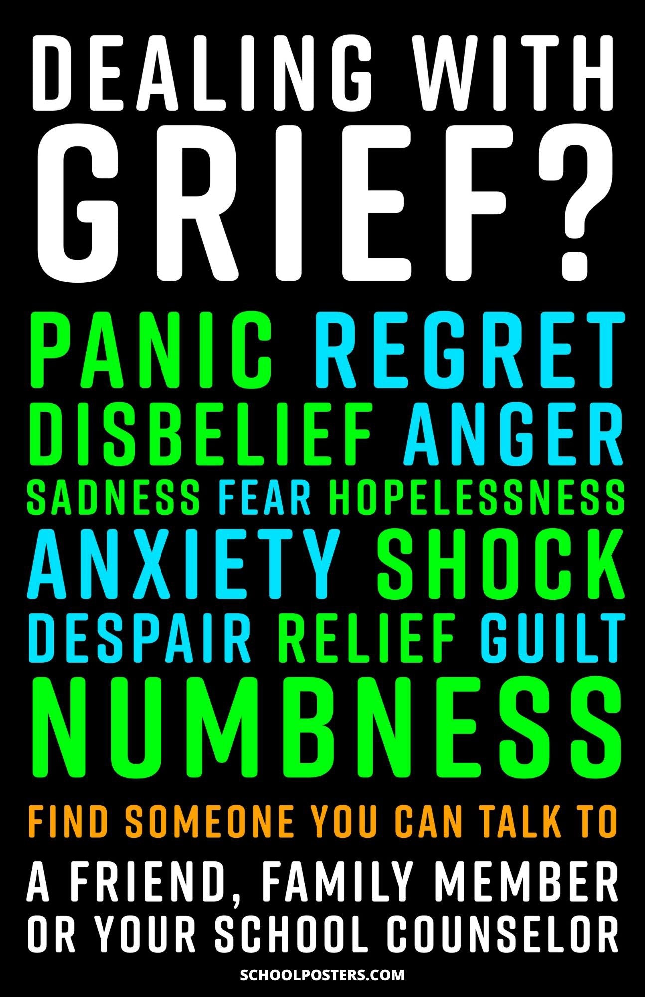 Dealing With Grief? Poster