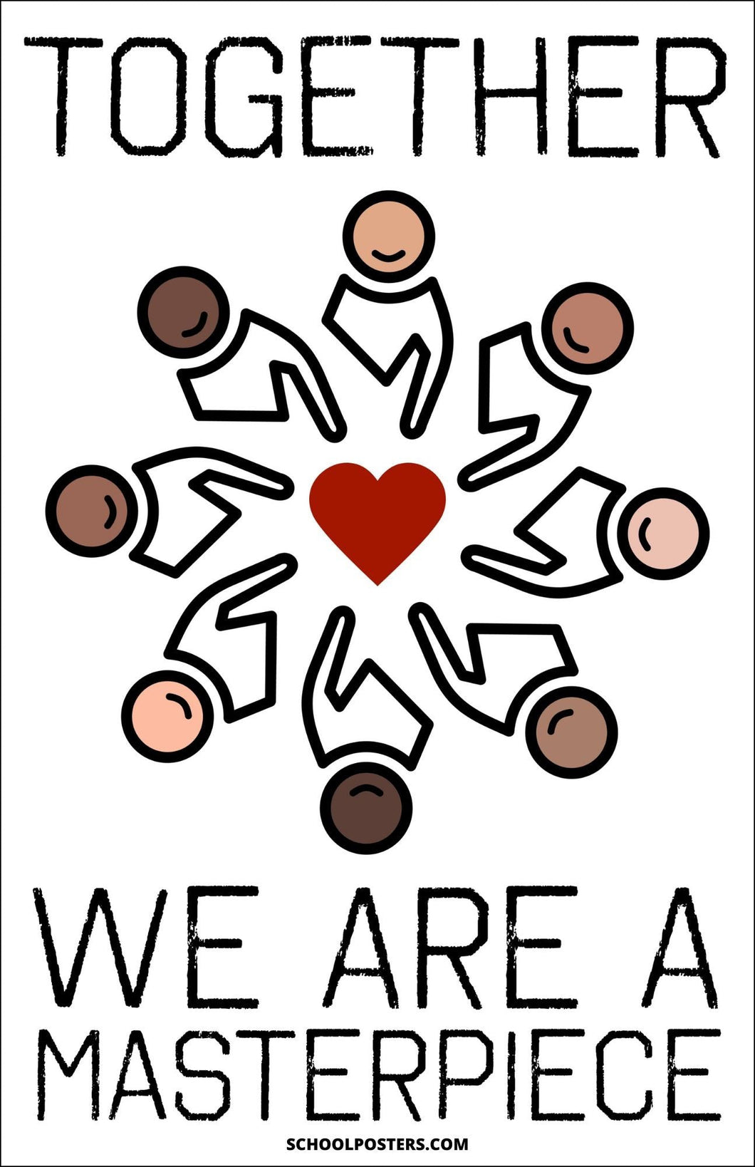 Together A Masterpiece Poster