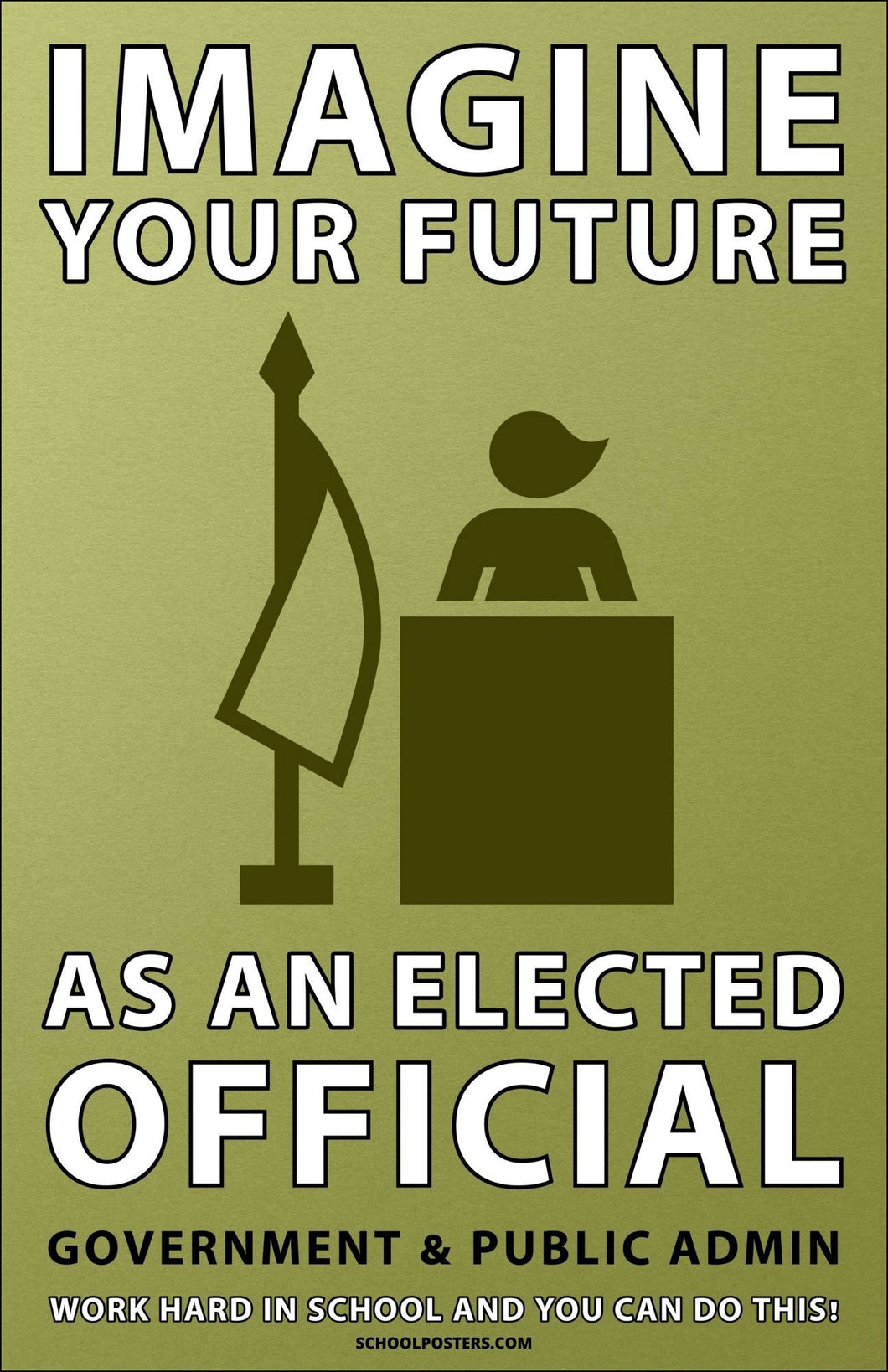 Imagine Your Future Government Poster