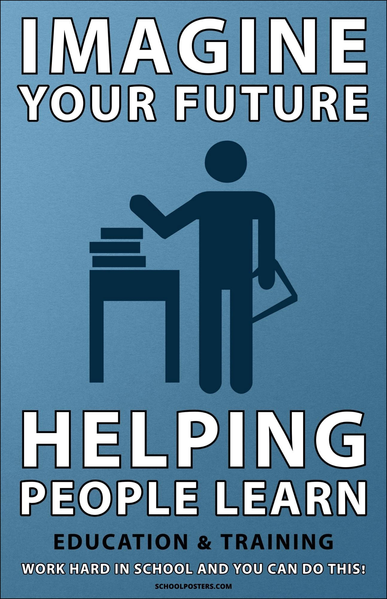 Imagine Your Future Education Poster