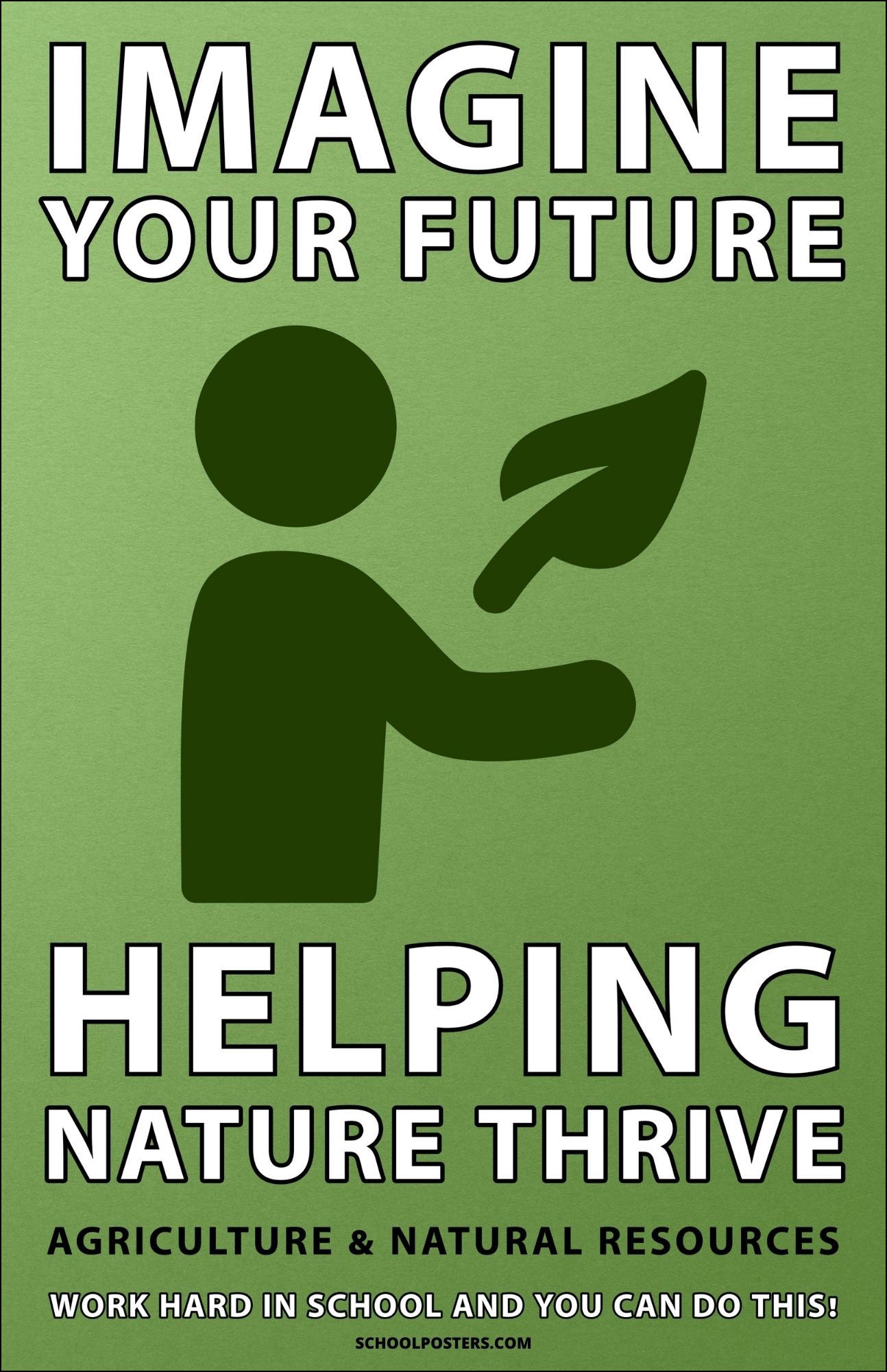 Imagine Your Future Agriculture Poster
