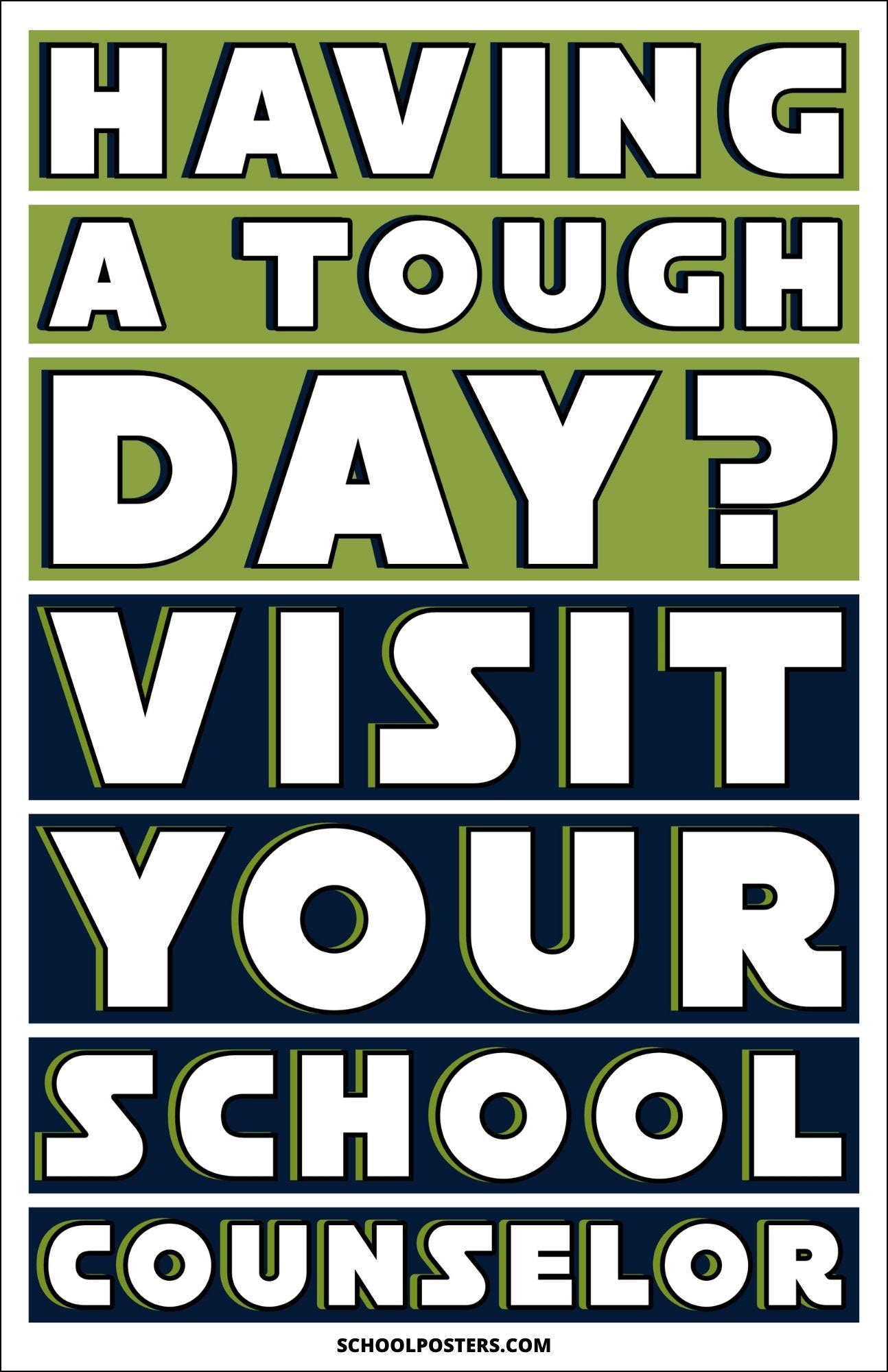Visit Your Counselor Poster