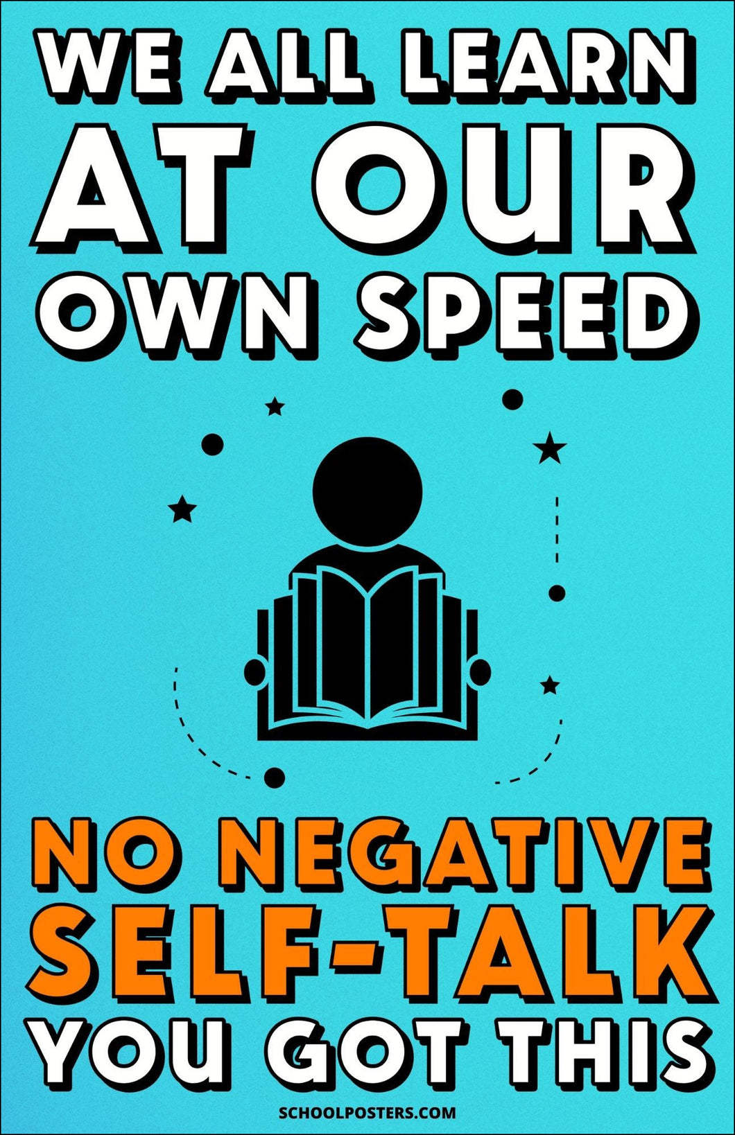 No Negative Self-Talk Poster