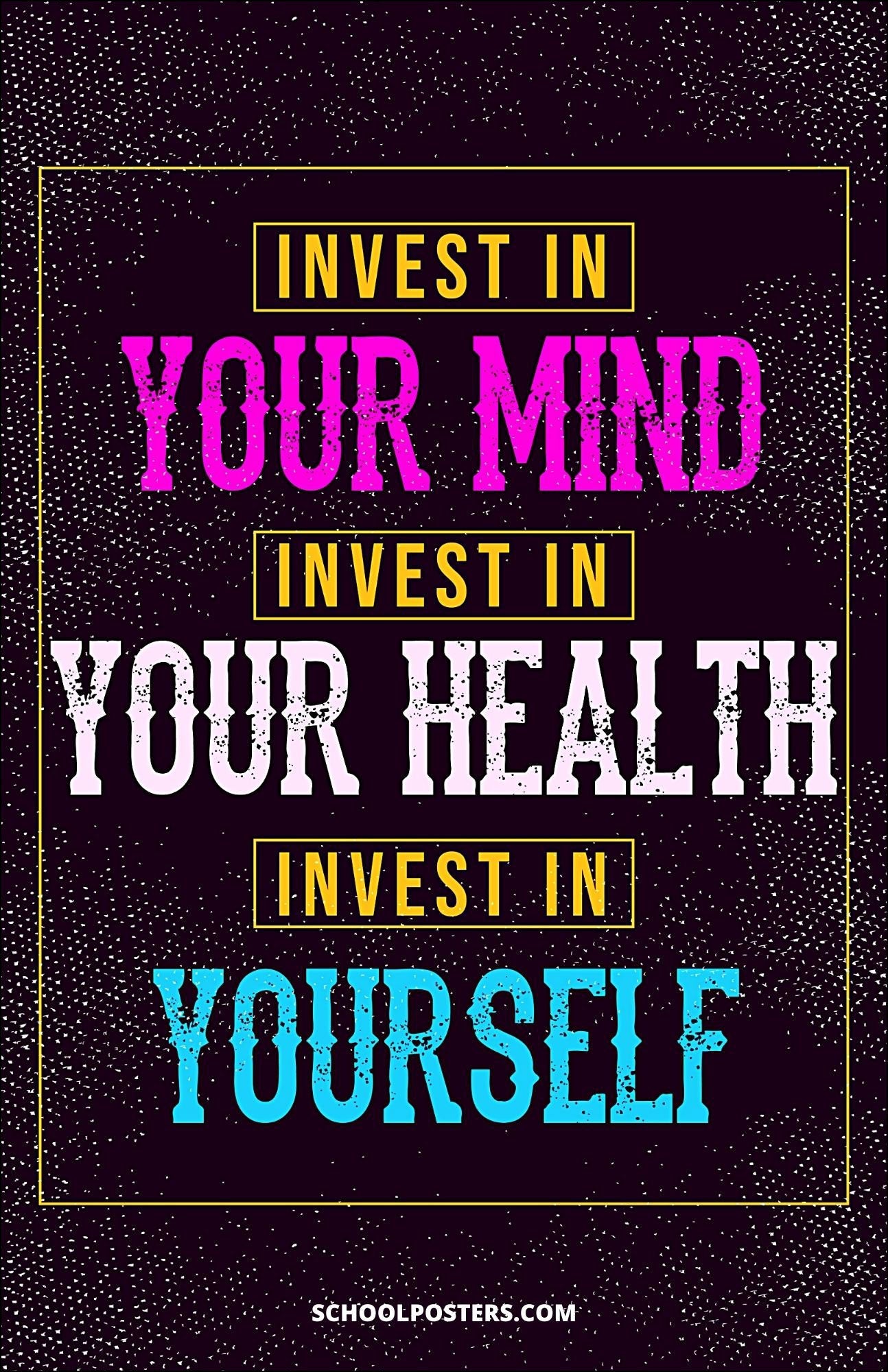 Invest In Yourself Poster