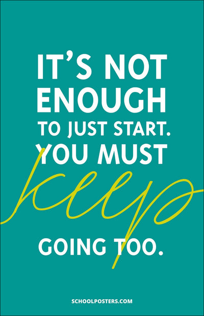 Keep Going Poster