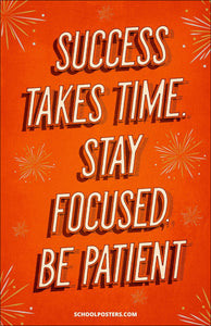 Success Takes Time Poster
